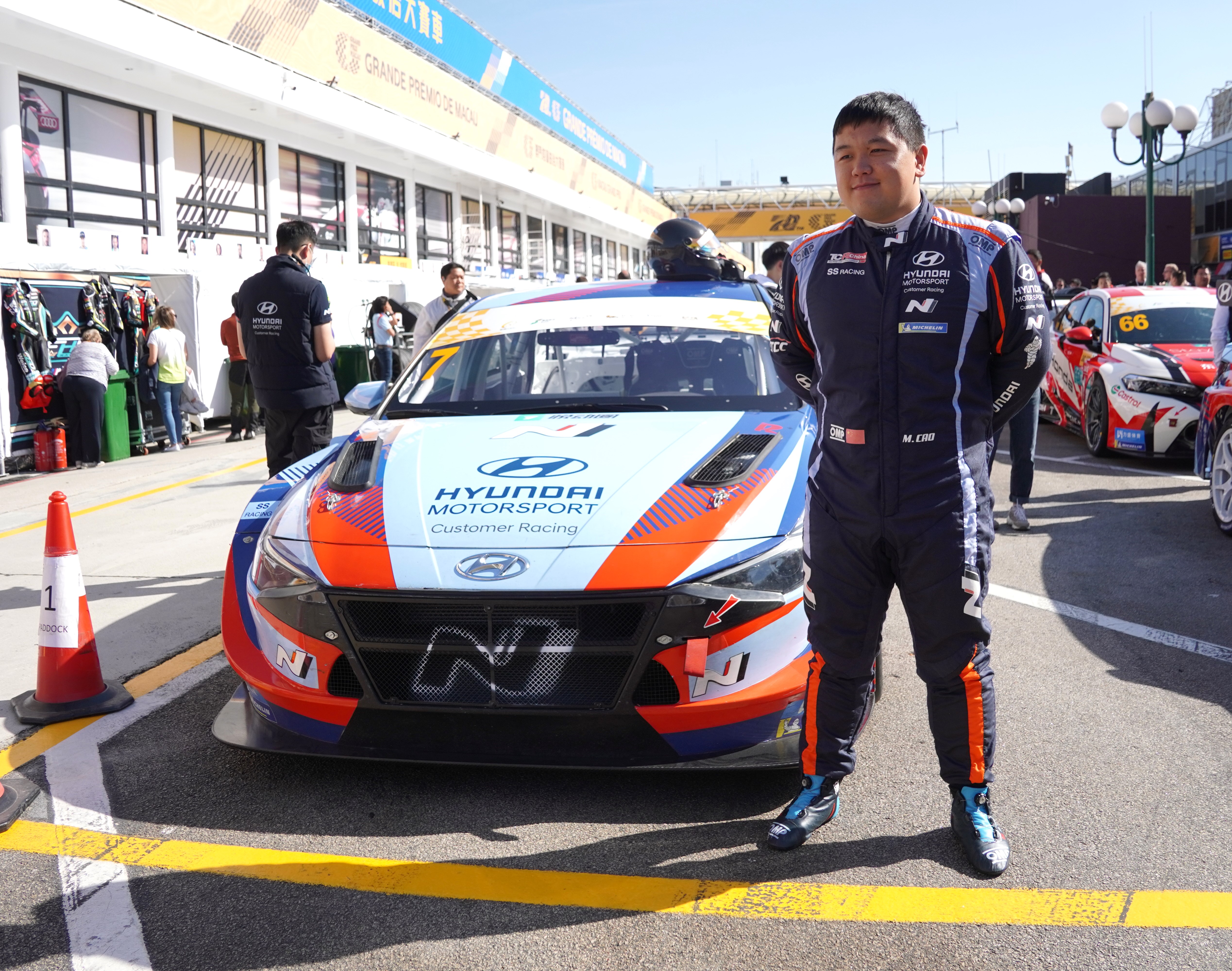 1  2中國車手7號曹宏煒排第二位.JPG